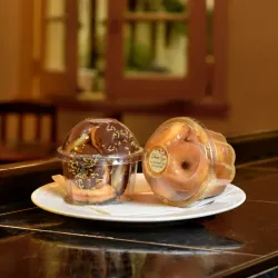 DOMO MINIDONAS DE CHOCOLATE Y LECHE