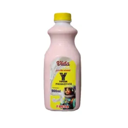 Yogurt probiótico fresa (900 ml)