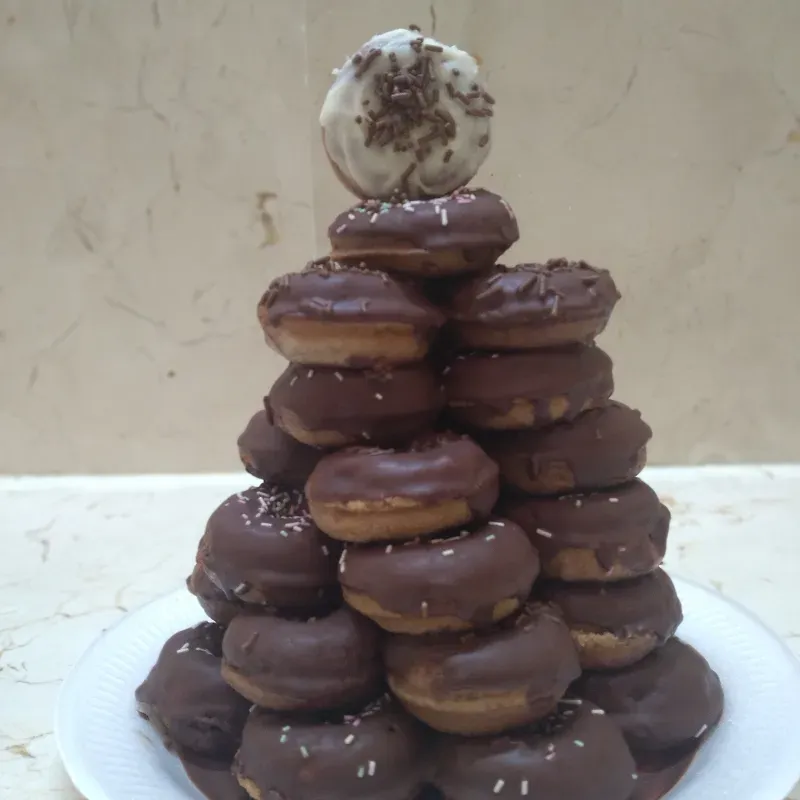 Torre de mini donas 