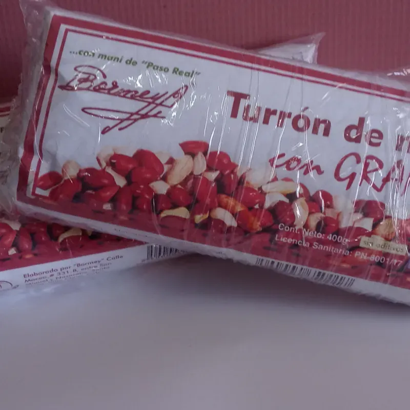 Turrón de maní con granos 400g