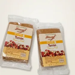 Turrón de maní molido con miel