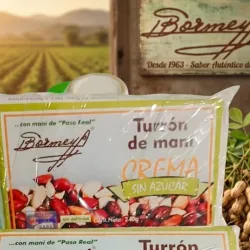 Turrón de maní crema sin azúcar 240g