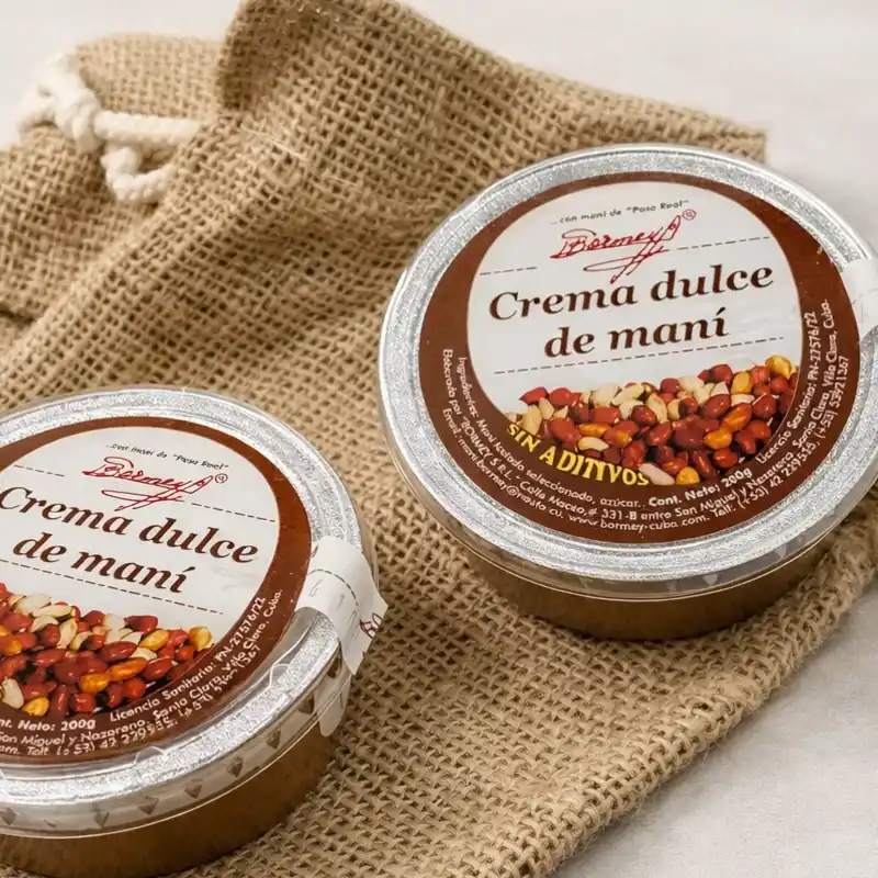 Crema dulce de maní