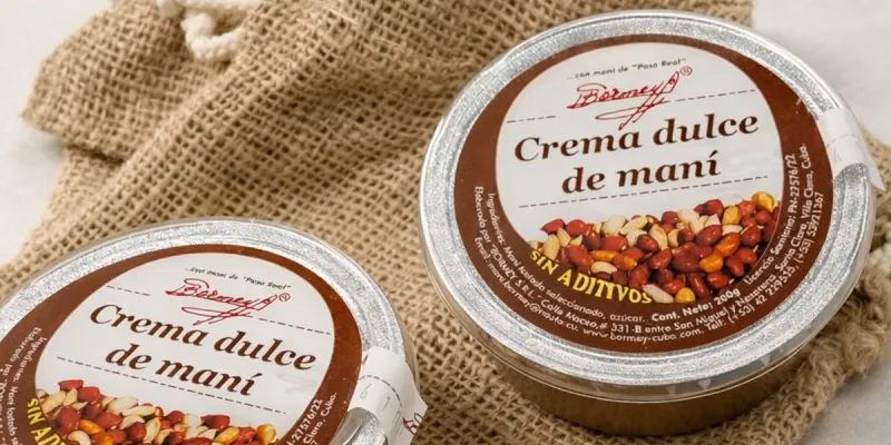 Crema dulce de maní 