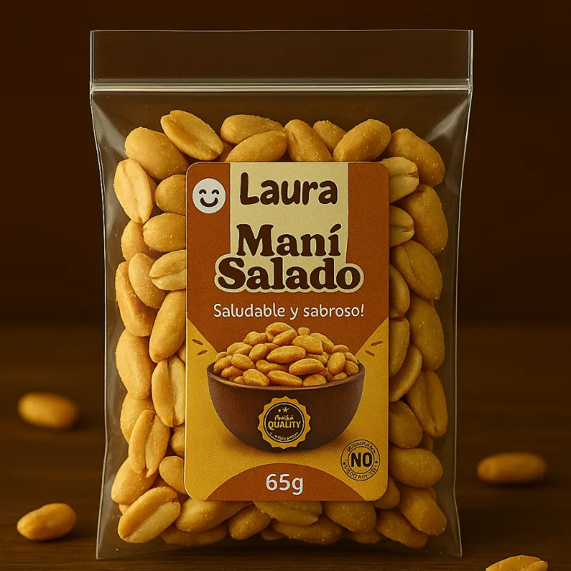 Maní tostado salado 65g
