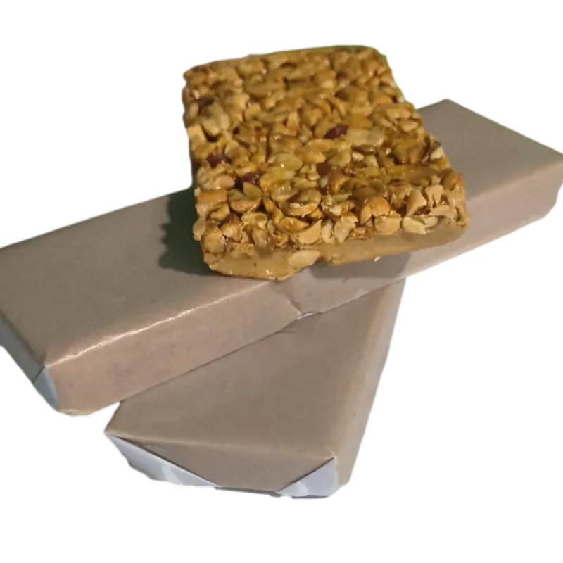 Turrón de maní mixto (grano y molido)
