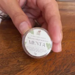 Bálsamo labial de menta