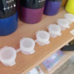 Botes 2ml para muestra de pintura (6 en 1)