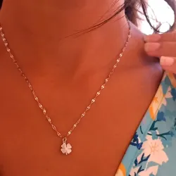 Cadena 📿 plateada