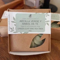 Jabón de arcilla verde