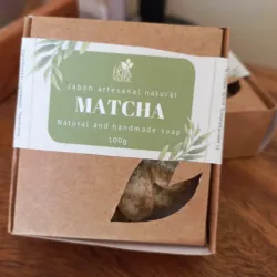 Jabón de matcha