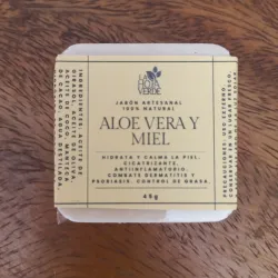 Jabón mini de aloe vera y miel 45g