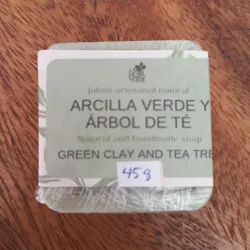 Jabón mini de arcillq verde 45g