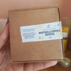 Mantequilla corporal sólida