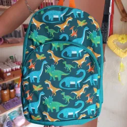 Mochila 40x28cm temática dinosaurios