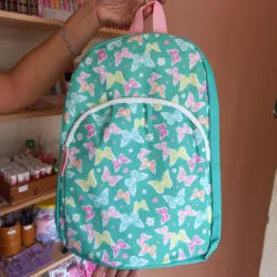 Mochila 40x28cm temática mariposas