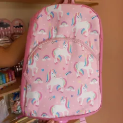 Mochila 40x28cm temática unicornio