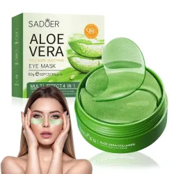 Parches para ojeras de aloe (60 pares)