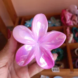 Pellizco de flor 8cm (rosado)