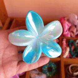 Pellizco de flor 8cm (azul claro)