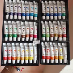 Pintura de acrílico 5ml (pomito tipo acuarela) c/u