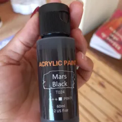 Pintura de acrílico 60ml (Mars black)