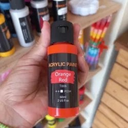 Pintura de acrílico 60ml (orange red)
