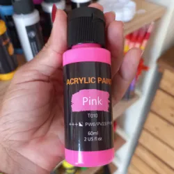 Pintura de acrílico 60ml (pink)