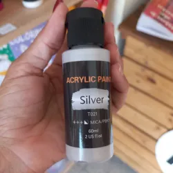 Pintura de acrílico 60ml (silver)