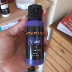 Pintura de acrílico 60ml (Violet)