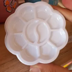Platicos de mezclar pintura