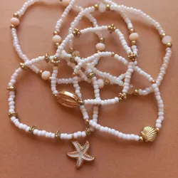 Pulseras estilo playa