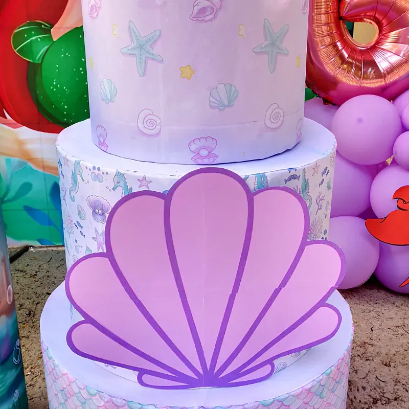 Cilindros en forma de cake 