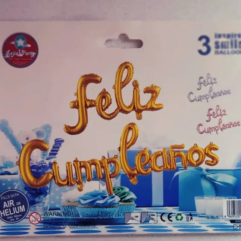 Globos de Feliz cumpleaños 
