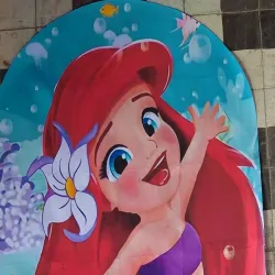 Póster semi redondo