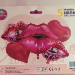 Set de globos de Besos 
