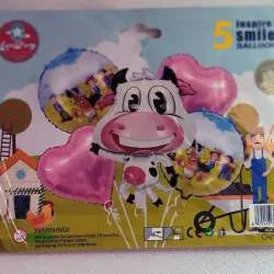 Set de globos de Vaca lola