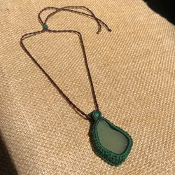 Collar de Cristal Verde