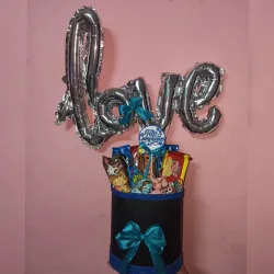 Bouquet con globo love