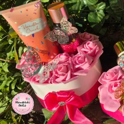 Bouquet Rosas y perfumería