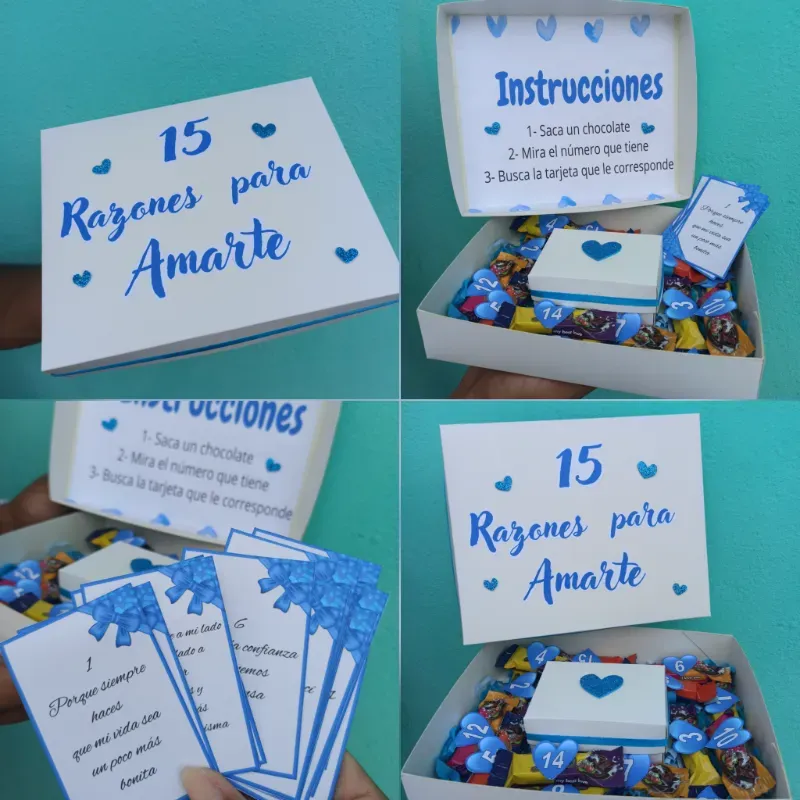 Cajita Razones para amarte😍