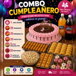 Combo cumpleañero 1