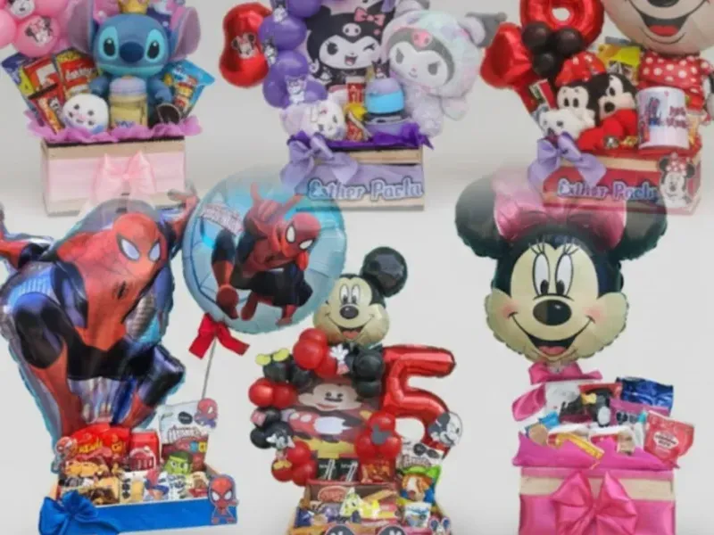 Anchetas y bandejas infantiles 🧸🎁