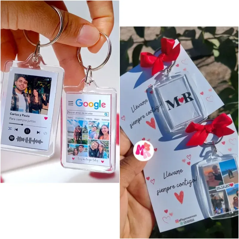 Llaveros personalizados 