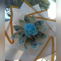 Mini ramo de billetes 