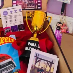 Mini trofeos personalizados