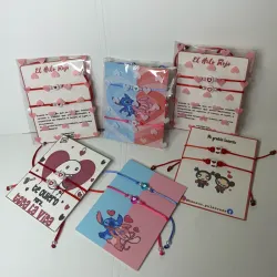 Pareja pulseras de hilo simple