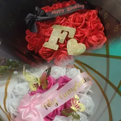 Ramo de 25 rosas eternas 