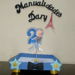 Base cuadrada para dulces 