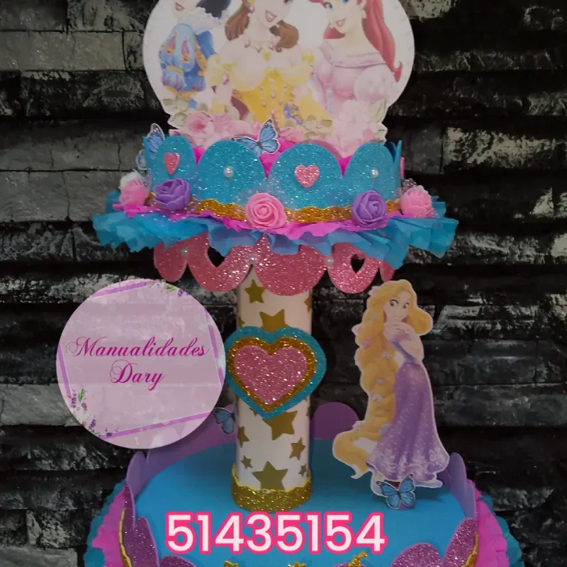 Base para cupcakes 2 papel crepé 